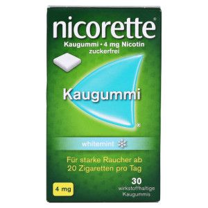 NICORETTE Kaugummi 4 mg whitemint