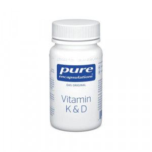 PURE ENCAPSULATIONS Vitamin K & D Kapseln