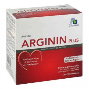 ARGININ PLUS Vitamin B1+B6+B12+Folsäure Filmtabl.