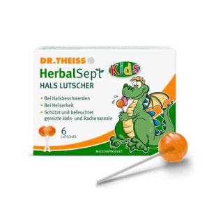 DR.THEISS HerbalSept Hals Lutscher Kids